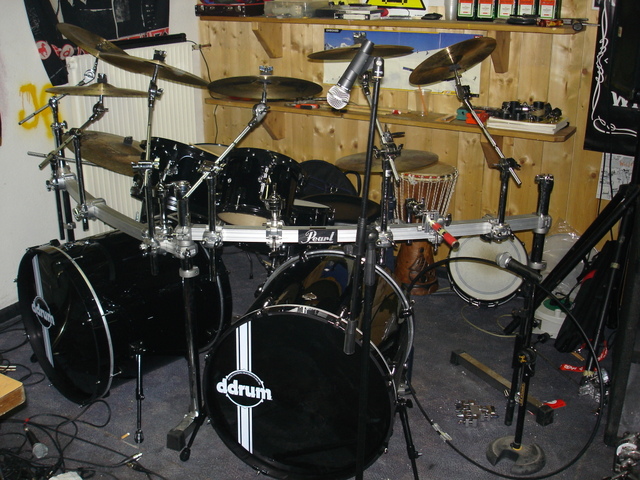 DDRUM DIABLO DEATH PUNX - BLACK IN BLACK