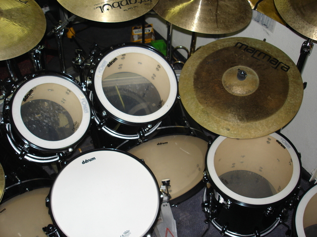 DDRUM DIABLO DEATH PUNX - BLACK IN BLACK
